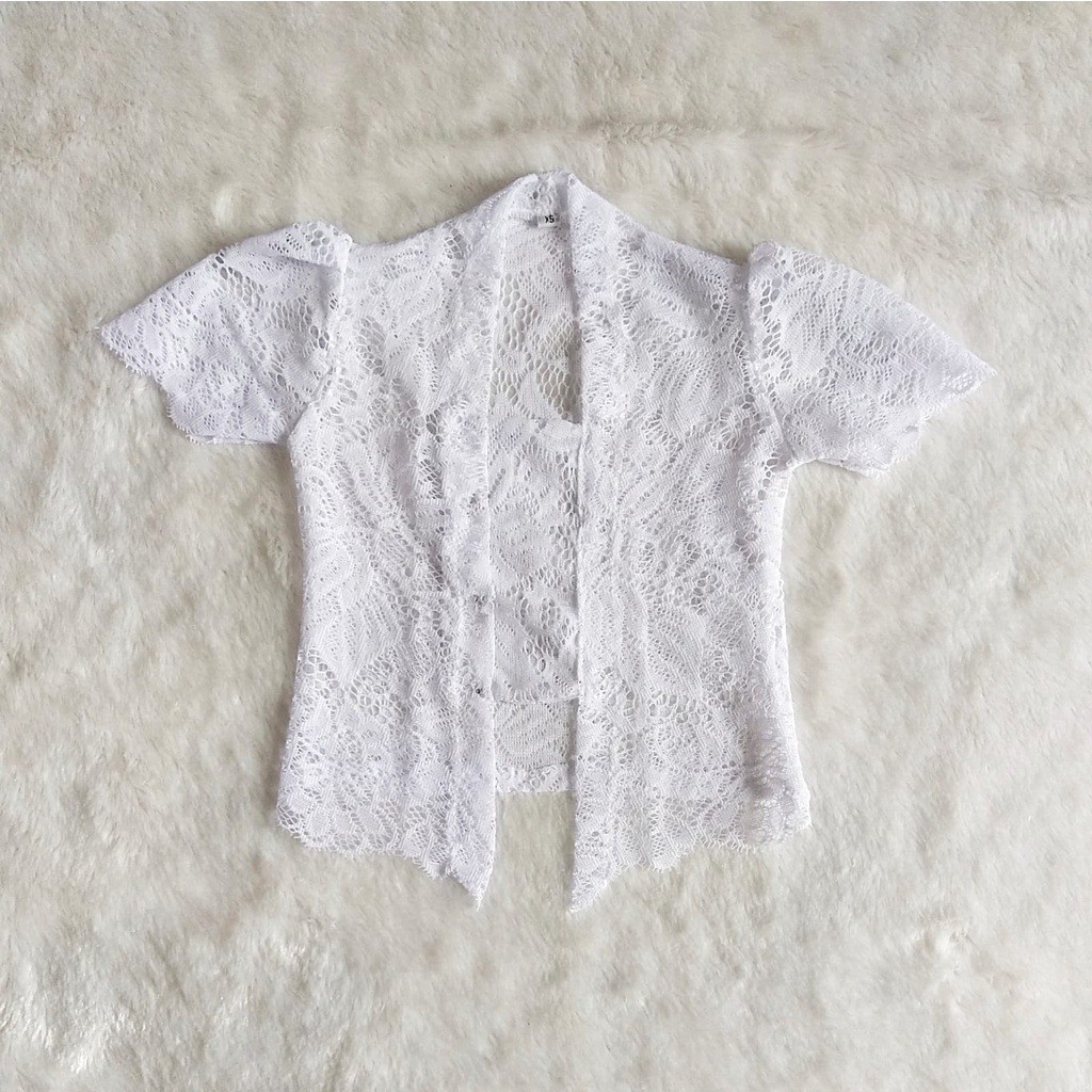 KEBAYA ANAK TK SD UMUR 4-8 TAHUN KUTU BARU LENGAN PENDEK // BAJU KARTINI TRADISIONAL // KEBAYA ANAK 