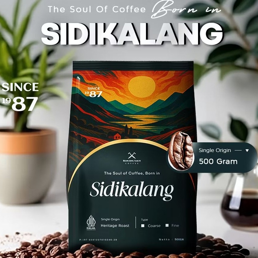 

Kopi Sidikalang Spesial Blend Sumatra Coffee | Kopi Saring | Kopi Tubruk | Kopi Hitam | bubuk kopi Terlaris