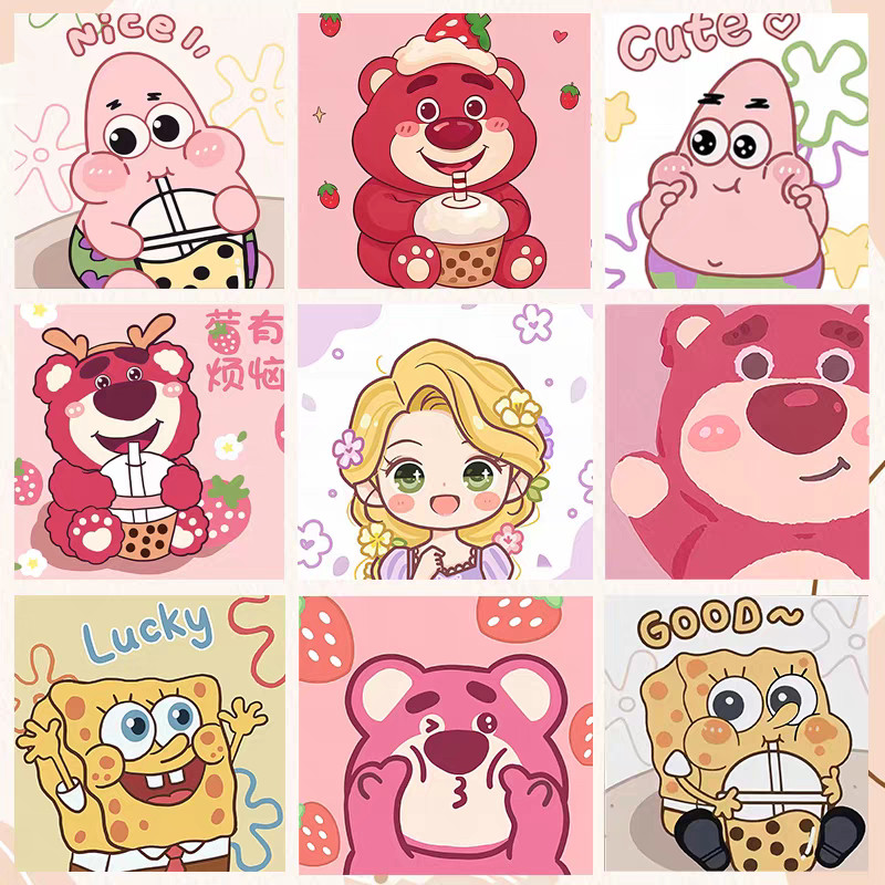 

New DONMI Paint by Number Lukisan Kanvas DIY 40x50 cm - Digital Painting Kit 1 SetPremium