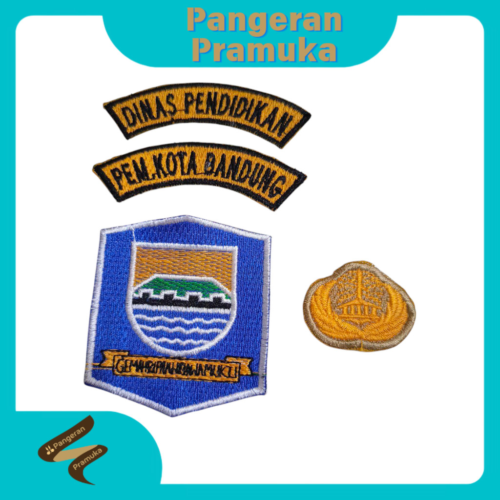 Bet Atribut Bordir PNS Dinas Pendidikan Pem Kota Bandung