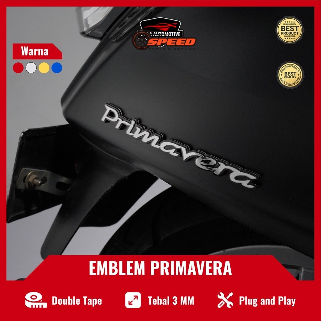 EMBLEM PRIMAVERA VESPA EMBLEM LOGO VESPA 3D TIMBUL LOGO PRIMAVERA EMBLEM VESPA LOGO PRIMAVERA EMBLEM
