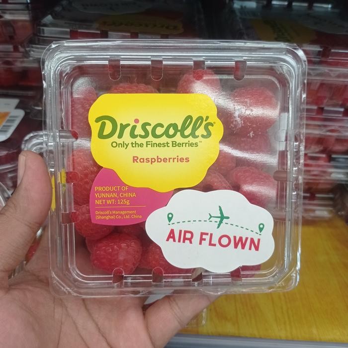 

Raspberry Driscoll Driscoll's premium super 125 gram