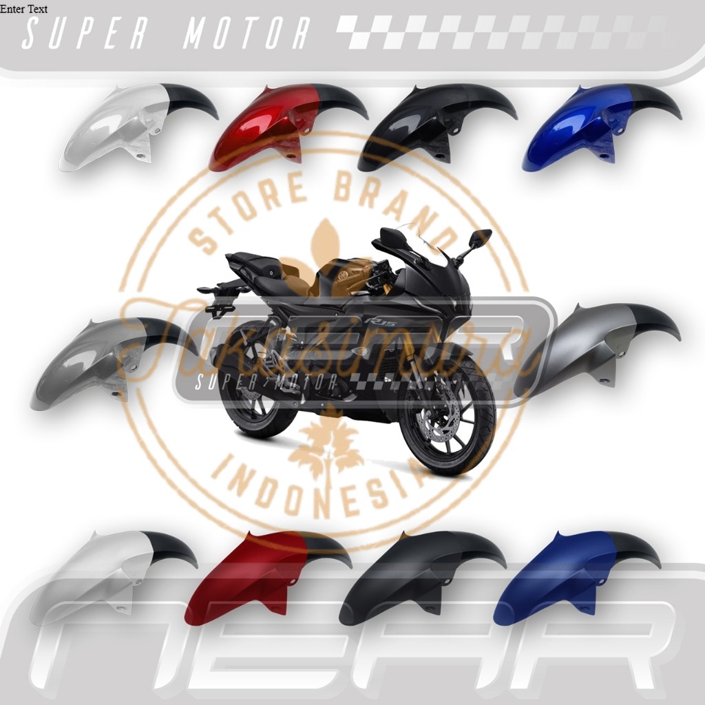 AJM - Spakbor Depan Yamaha R15 Old V1 V2 Slebor Depan Yamaha R15 Lama