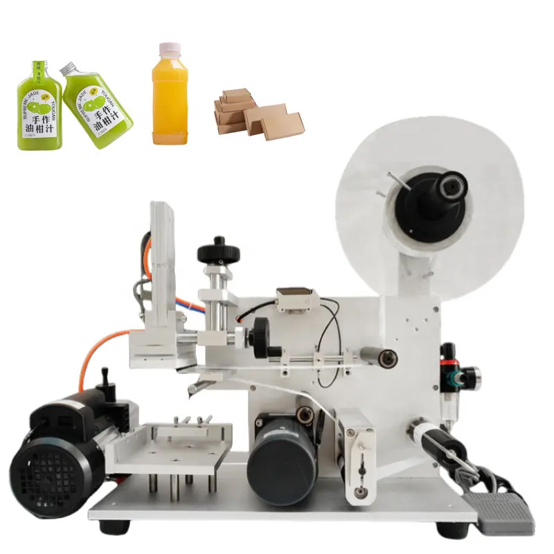 

Front And Rear Automatic Sticker Printers For Double-Sided Labeling Machines For Flat Or Square Bottles And Cans