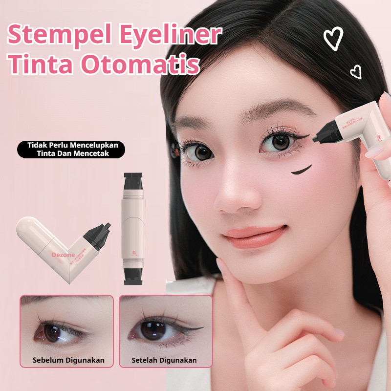Kirim dalam 24 jam/Stamp / Wing 2-in-1/ Pensil Eyeliner Stamp/ Eyeline Dual Tip/ Stamp Bulu Mata/ Pe