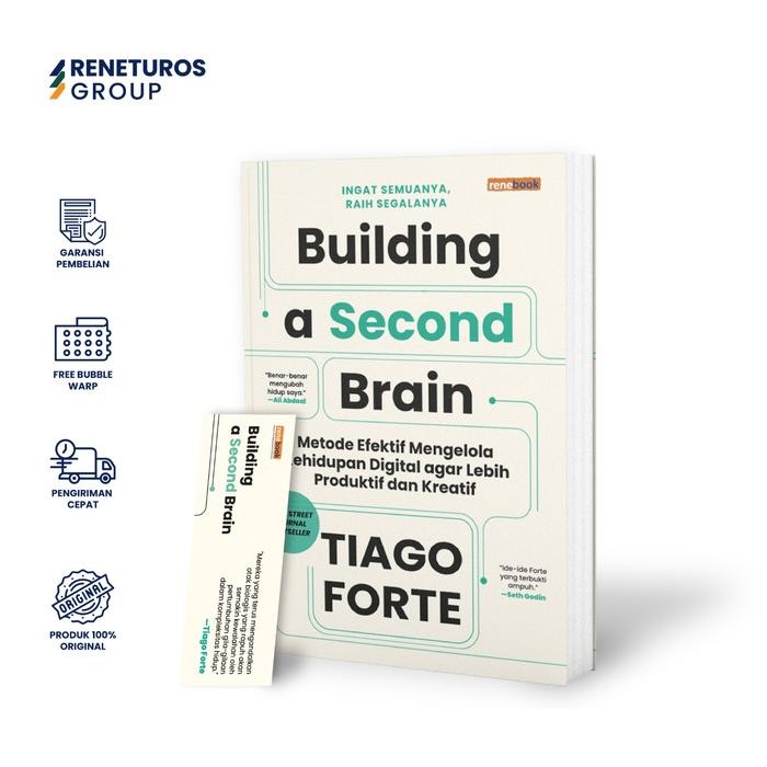 

Buku Building a Second Brain Self Improvement Produktif dan Kreatif - PAKET 1
