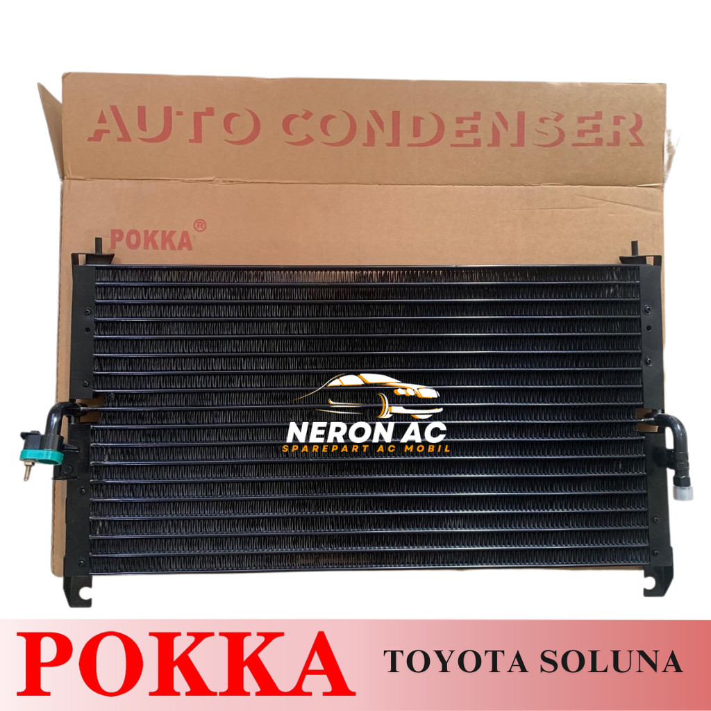 KONDENSOR AC MOBIL TOYOTA SOLUNA POKKA CONDENSOR SOLUNA POKKA 0558