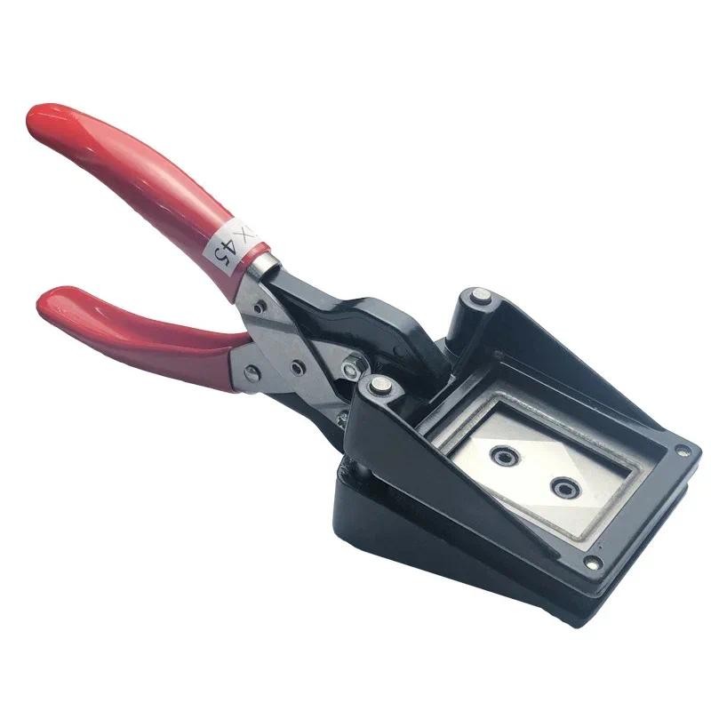 

35X45mm Handheld Passport Photo Cutter Photo ID Die Cutter Punch Picture Paper Punches for Home Office Family Picture Trimmer