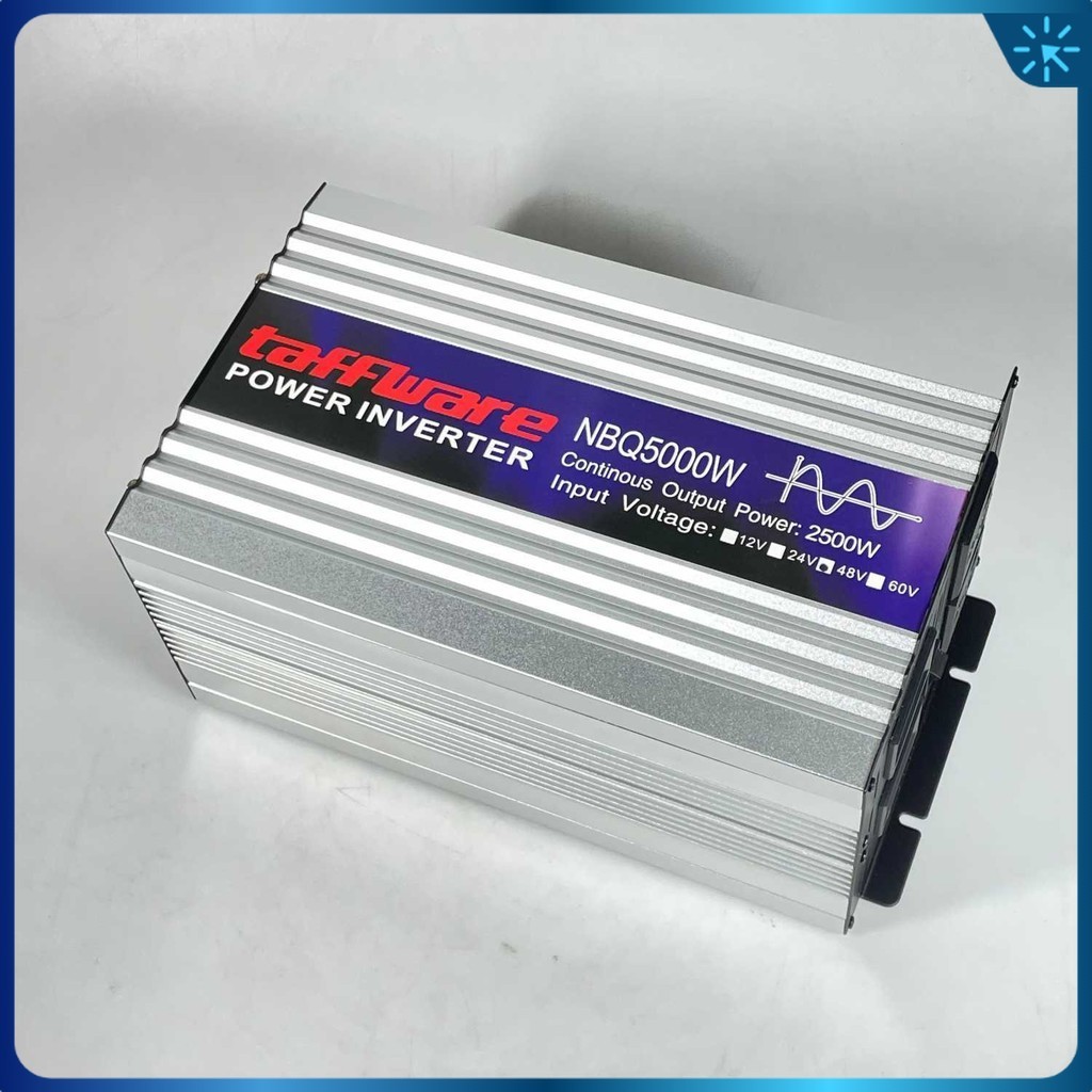 Taffware Power Inverter Mobil Pure Sine Wave DC 48V to AC 220V 5000W - NBQ5000W