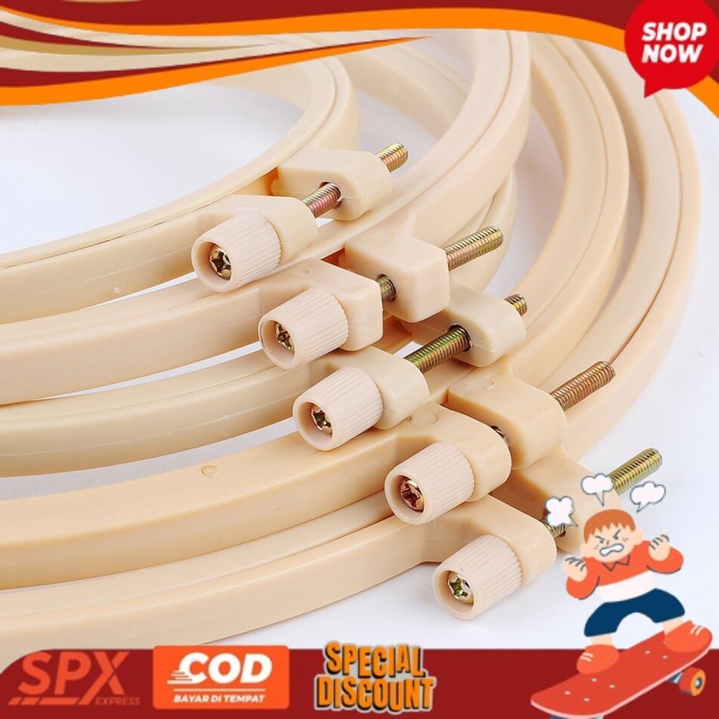 NEW PRODUK  Pemidang Sulam Menyulam / Embroidery Hoop / Pemidangan / Bidangan Midangan / Ring Pembid