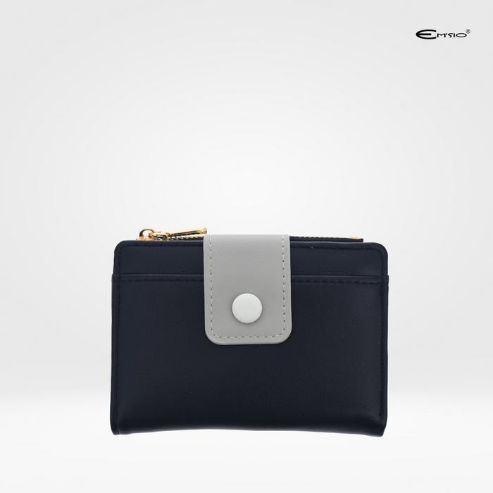 ORIGINAL Dompet Wanita Emsio by Elizabeth Dompet Lipat 0750-1483 - Black