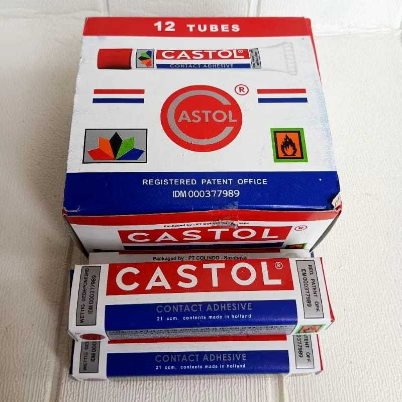 

GROSIR Lem Castol Tanggung 21cc 1 Pack isi 12 Pcs