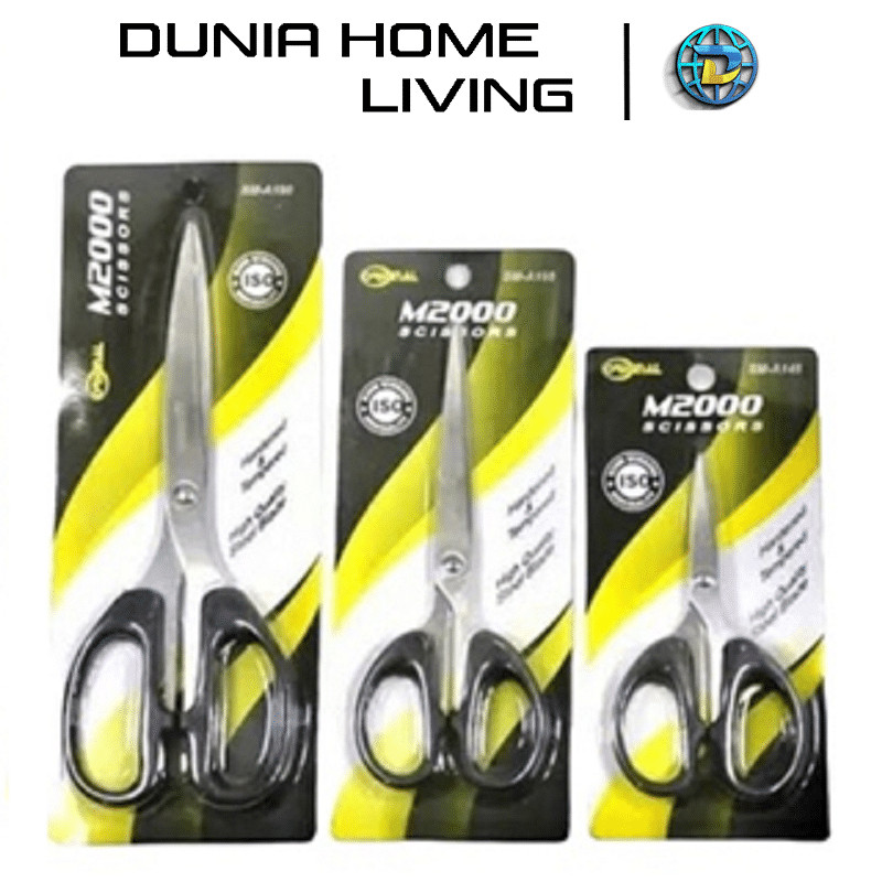 

PAKET 5PCS gunting m 2000 stainless besi kecil sedang besar