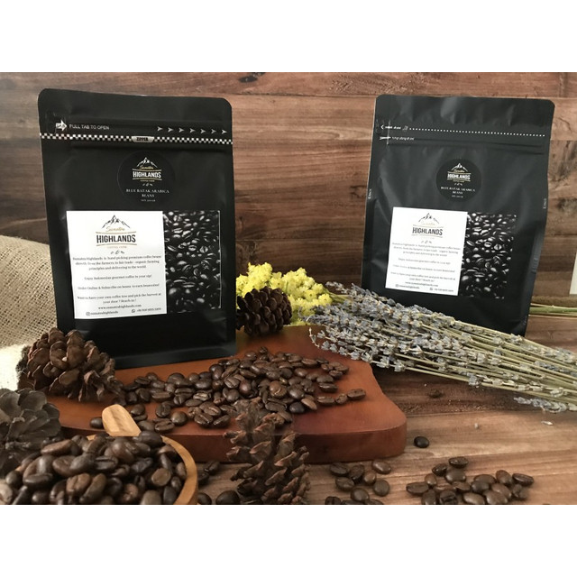 

Sumatra Highlands - KOPI BUBUK BLUE BATAK ARABICA PREMIUM COFFEE BUBUK/BIJI 1000 GR