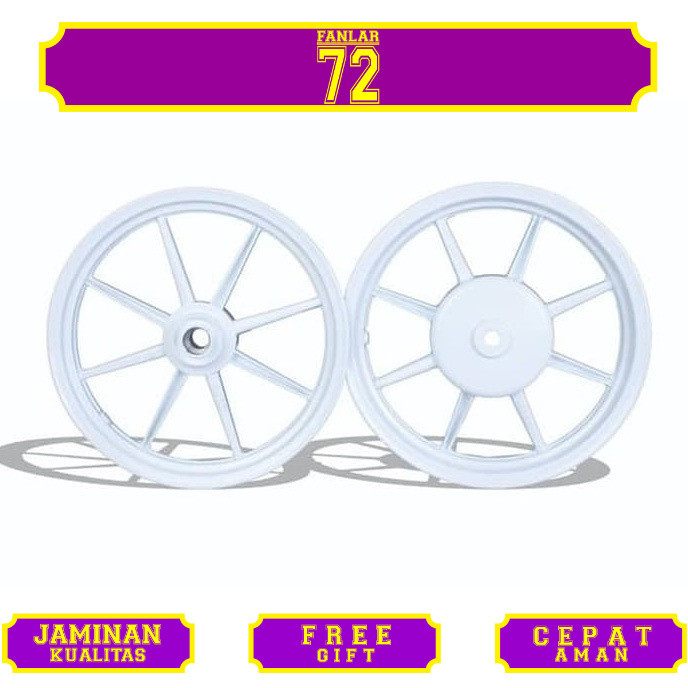 Velg V-Rossi venom comet ring 14 MIO Vario Beat Scoopy GENIO Vario125/150 Mio M3