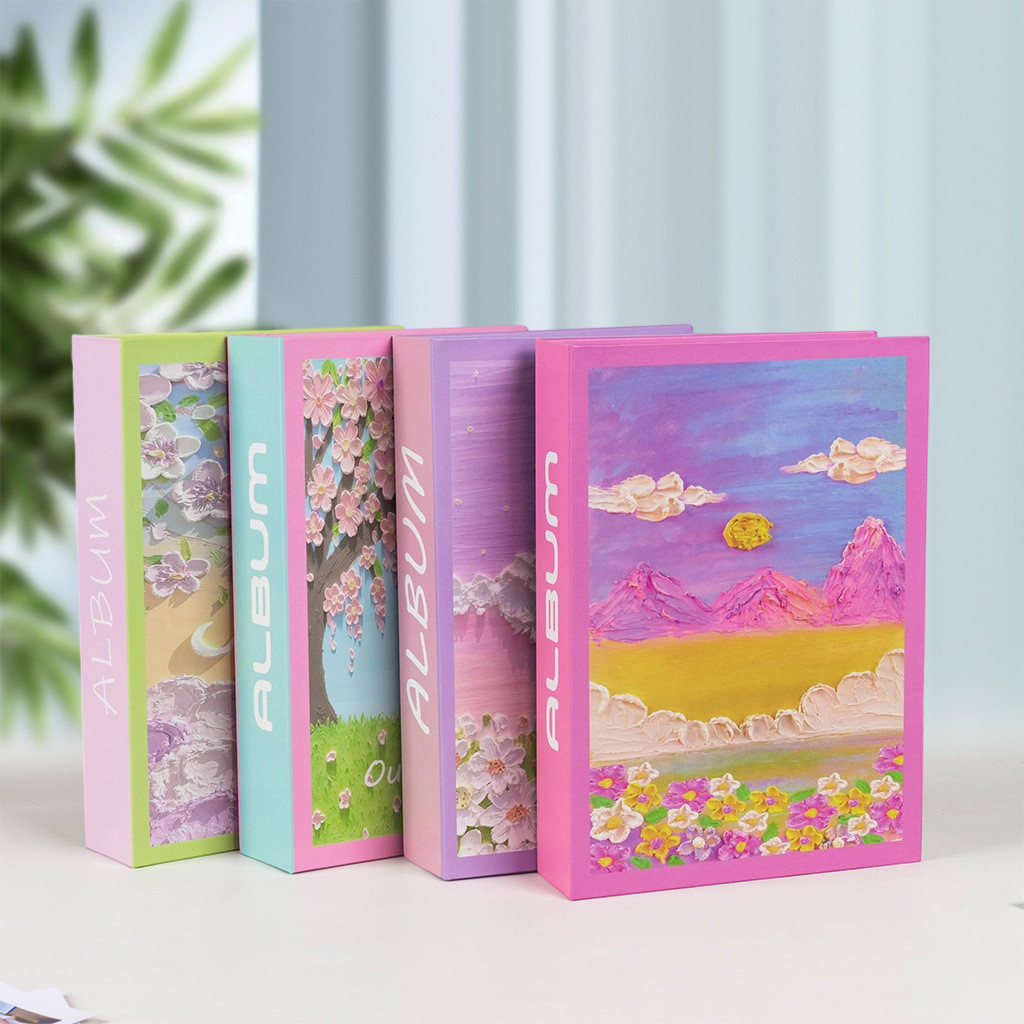 Album Foto 4R 100 Slot/Buku Album 100 Slot Foto Album Keluarga Motif Lucu - Best Stationary