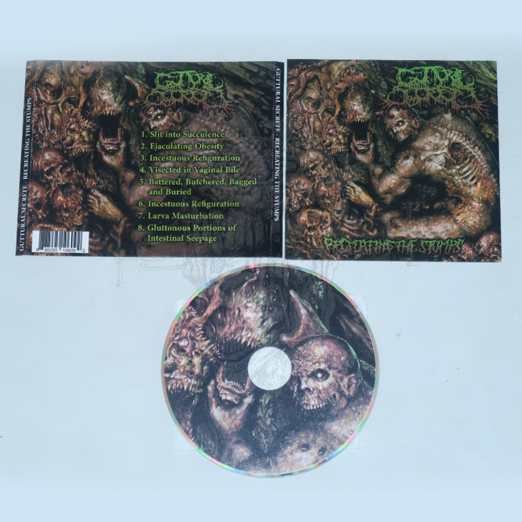CD - GUTTURAL SECRETE - Recreating The Stumps