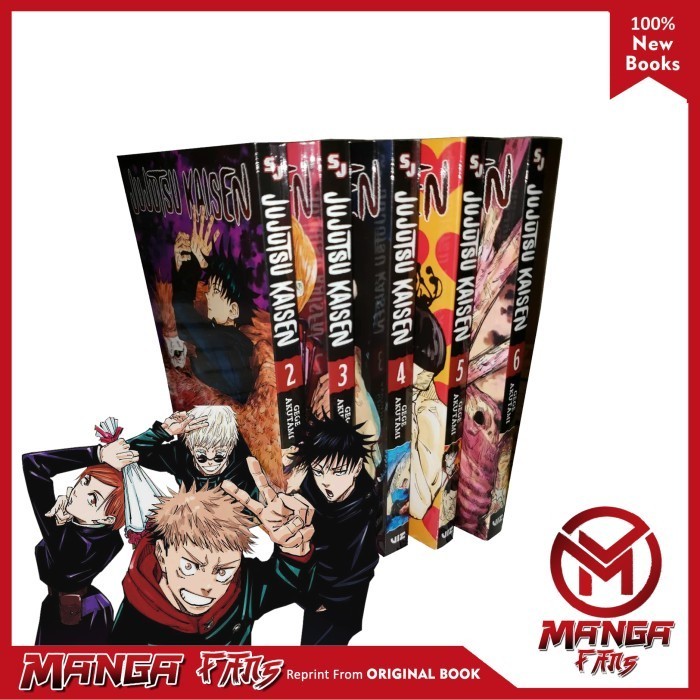 Komik Jujutsu Kaisen, Vol 0-30 (English) -Velvetstore