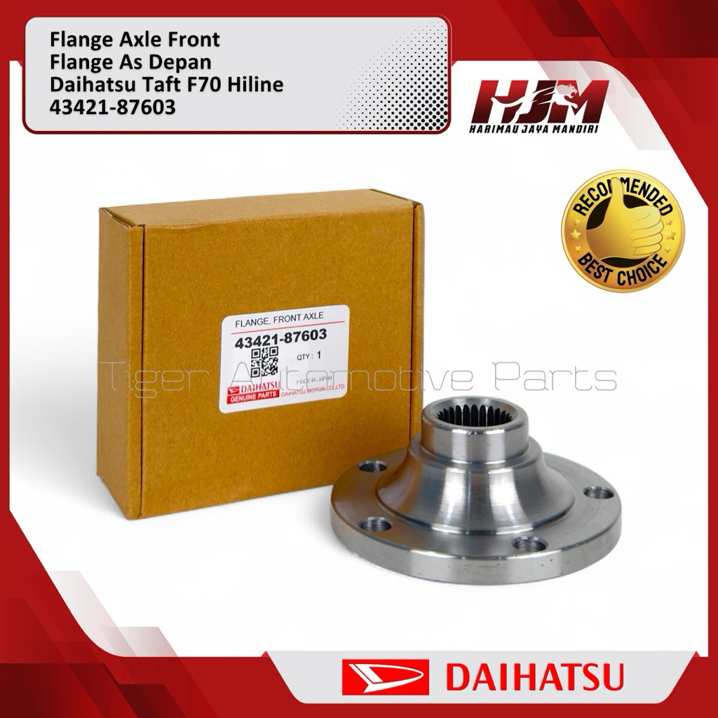 Flange Axle Front Daihatsu Taft F70 Hiline - Flange As Roda Depan