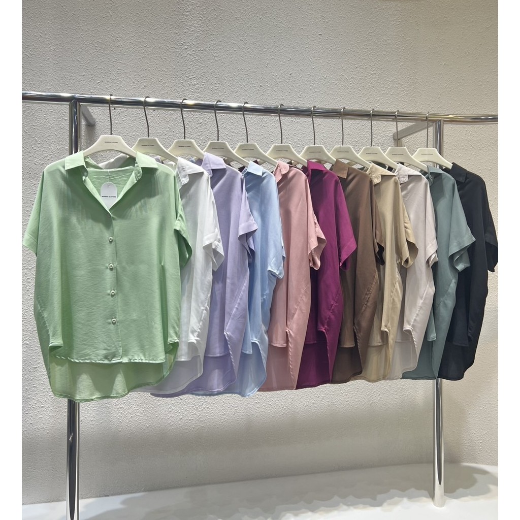 SHORTSLEEVE UNIQ 2282 TOP MERK WANWAN IMPORT BANGKOK