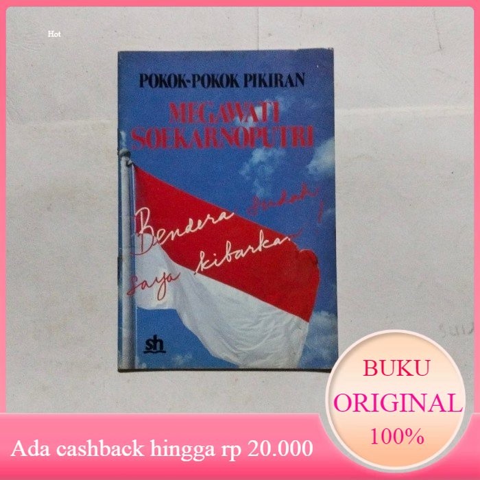 Buku POKOK POKOK PIKIRAN MEGAWATI SOEKARNOPUTRI Original Bekas