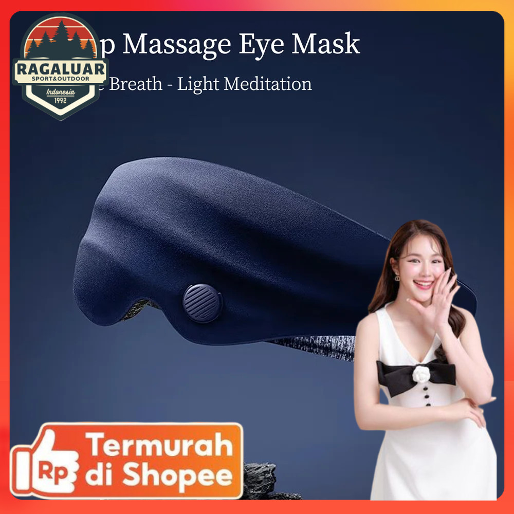 LF LERAVAN Sleep Massage Eye Mask Alat Pijat Kompres Mata Elektrik - LFE003