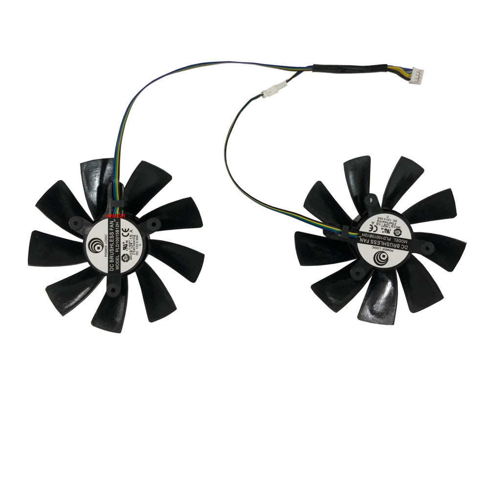 2Pcs/Set 95MM GAA8S2U,PLD10015B12H,GPU VGA Cooler,Y Fan,For JIESHUO RX 5600 XT 6G Game GDDR6 RX5600X