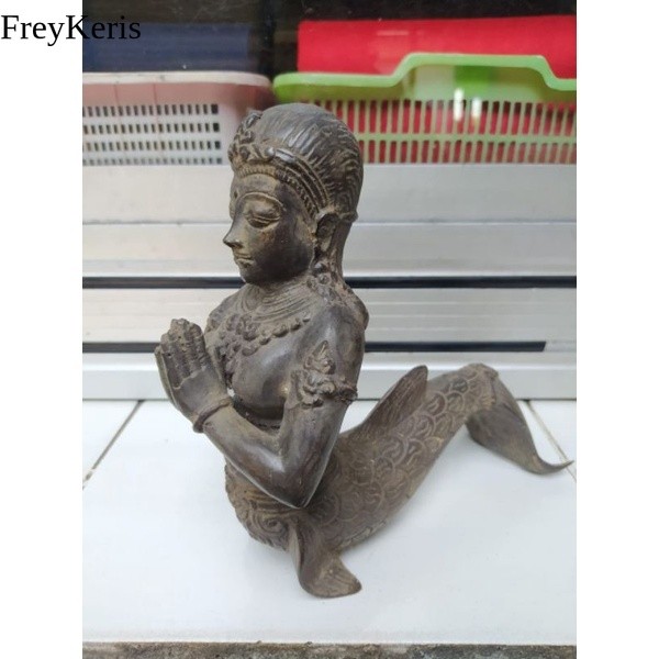 Patung Duyung Laki laki BerMahkota FR15