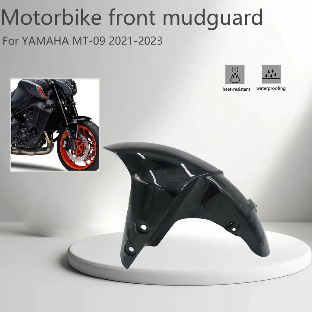 For Yamaha MT-09 MT09 MT 09 mt09 mt-09 2021 2022 2023 2024 Motorcycle Front Fender Splash Mudguard A