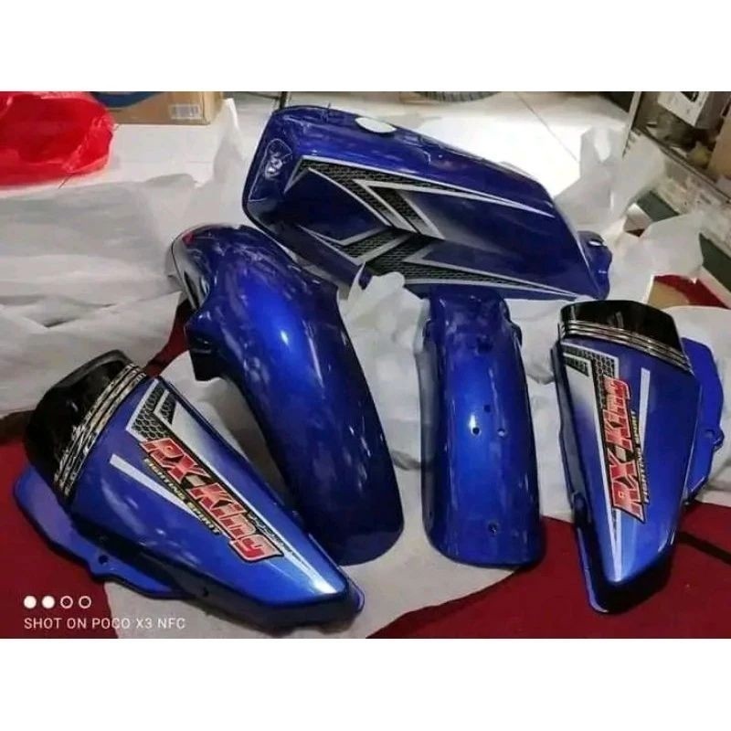 PROMO Tengki Rx King Tahun 2004 Biru Paket Body Set Yamaha Rx king 2004 biru komplit