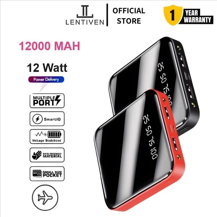 NEW PRODUK POWERBANK MINI 10.000 mah ODOPO - 12000mah TERLARIS