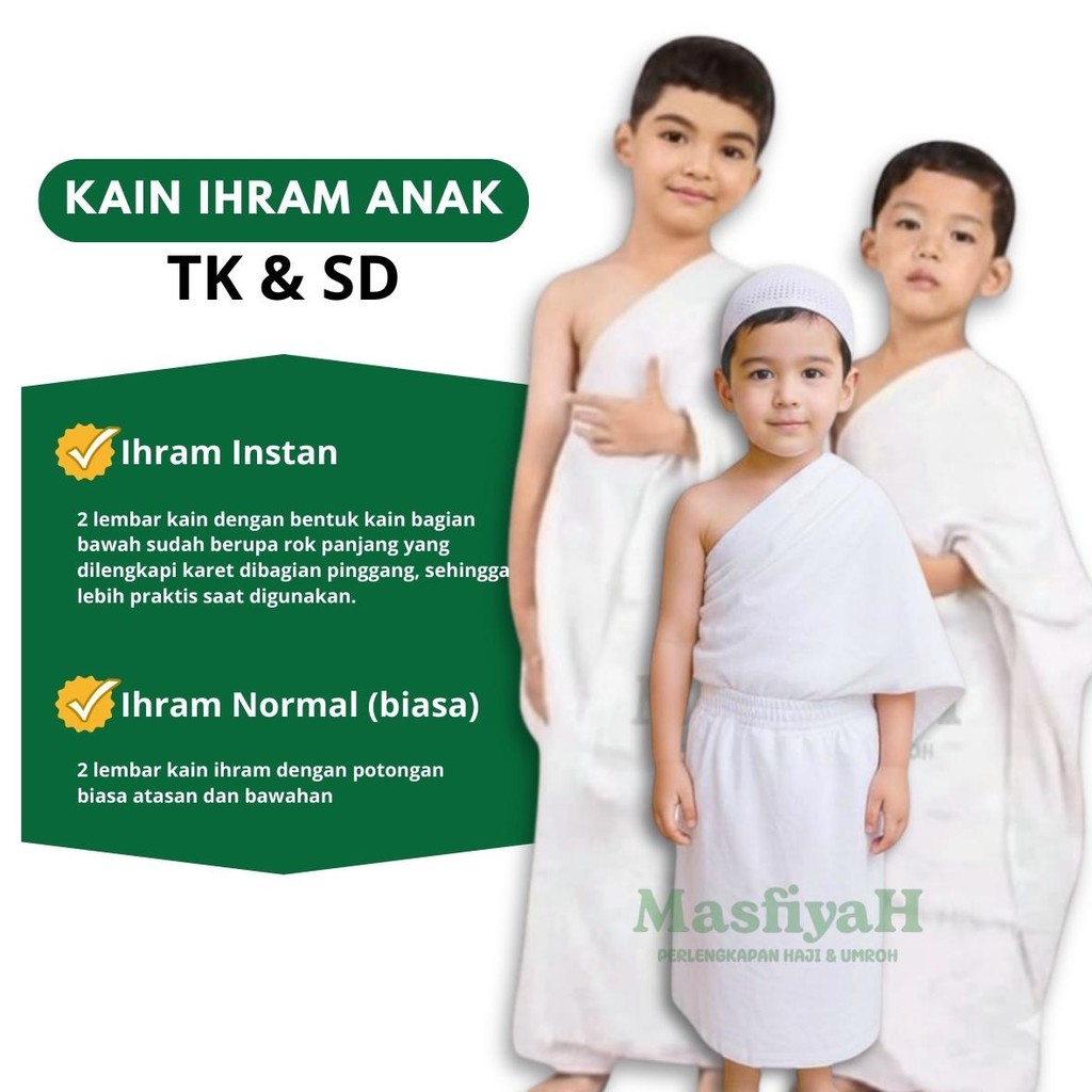 KAIN IHRAM ANAK TK KAIN IHRAM ANAK SD KAIN IHRAM ANAK INSTAN TK KAIN IHRAM ANAK INSTAN SD KAIN IHRAM