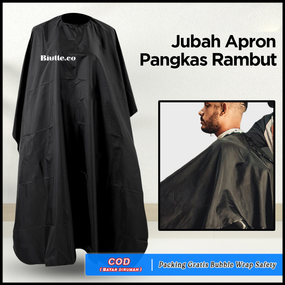 HLIO2 Kain Kip Barbershop Jubah Apron Barbershop  Kain Kip kain kep cukur rambut jubah Barbershop sa