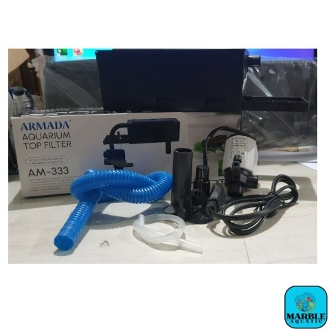 TOP FILTER ARMADA AM-333 / TOP FILTER AQUARIUM 3 IN 1 ARMADA