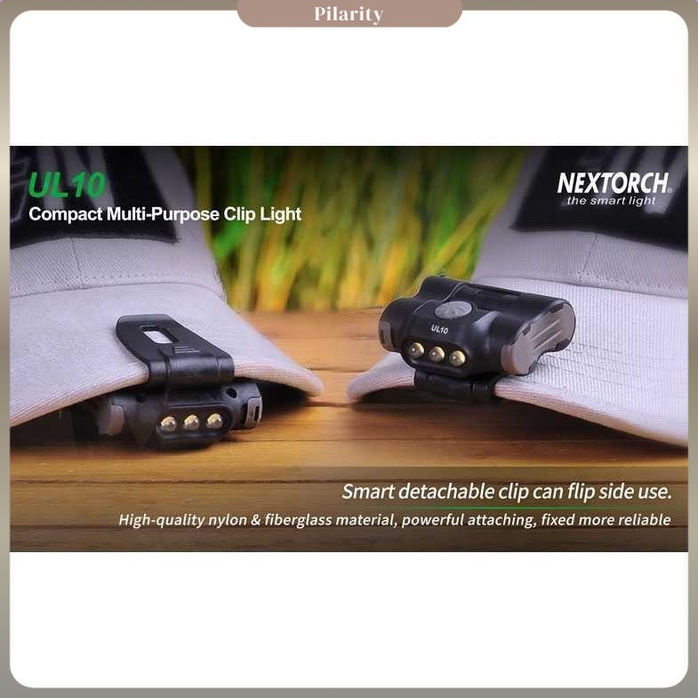 NEXTORCH Senter Klip LED Multifunction 70 Lumens - UL10