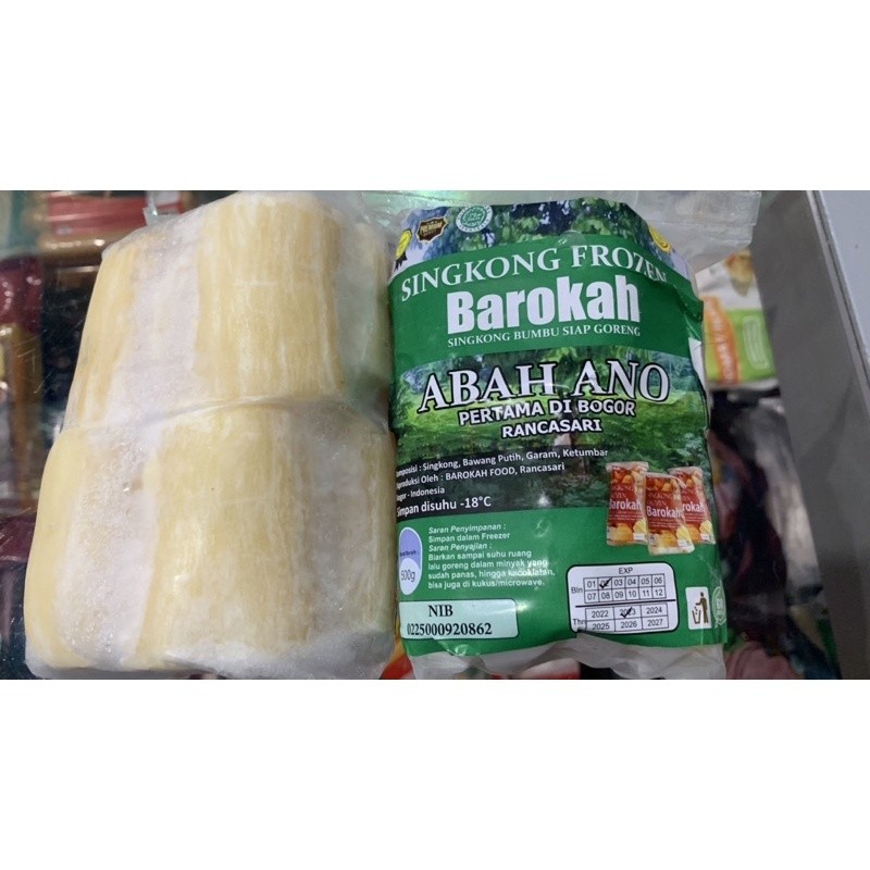 Singkong Frozen Barokah ‘Abah Ano’ 500gr STS frozen