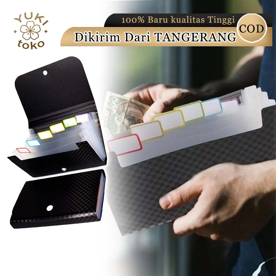 Dompet Keuangan Dompet Kas Kecil Organizer Uang untuk Disiplin Keuangan dan Simpanuang