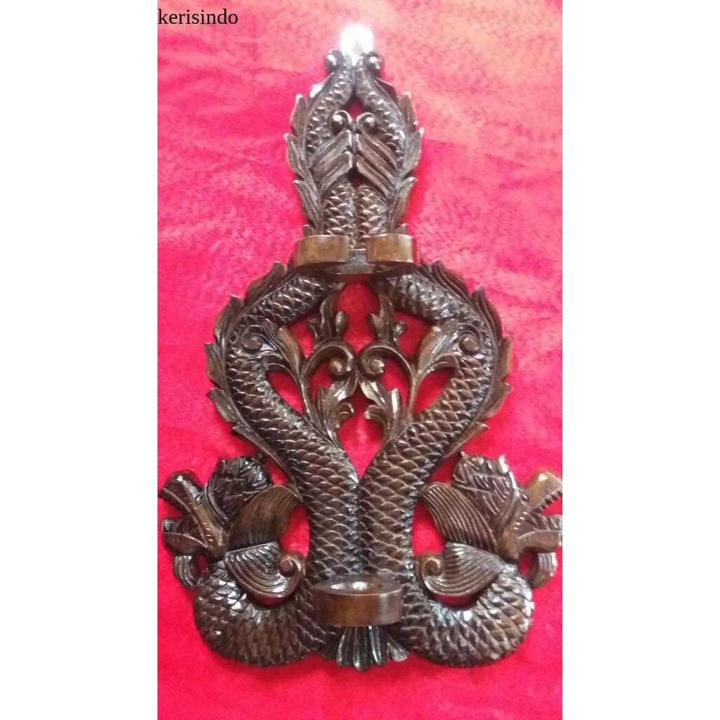 Blawong keris ukir naga KL7