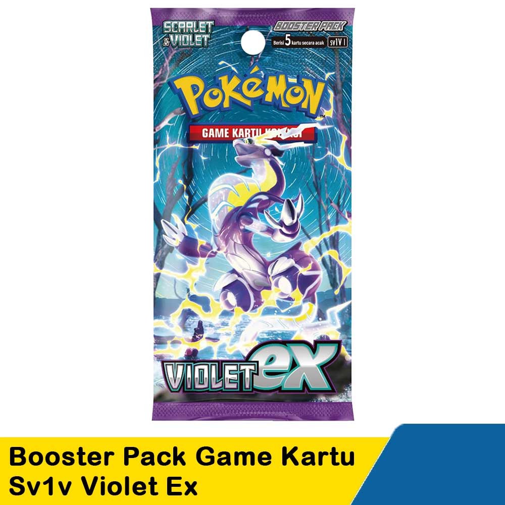 POKEMON BOOSTER PACK GAME KARTU SV1V VIOLET EX