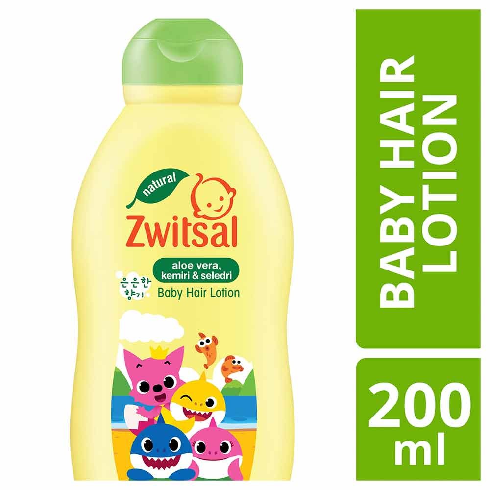 ZWITSAL BABY HAIR LOTION NATURAL ALOEV,KMRI&SLDR 200mL
