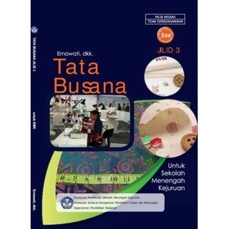 BUKU- Tata Busana Jilid 3 Kelas 12 SMK