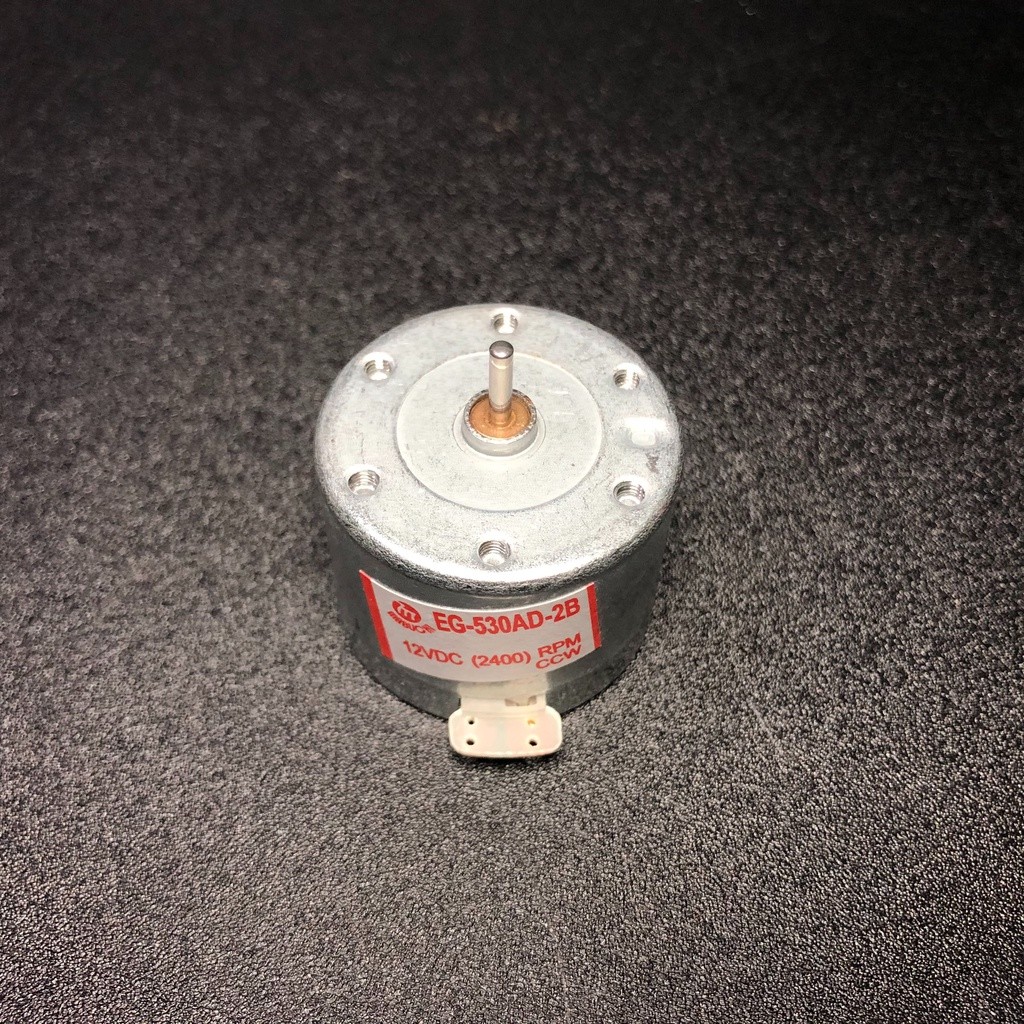 Dinamo Tape DC 12V 2400 RPM CCW / Motor Tape 2 Kaki 2400RPM 12VDC