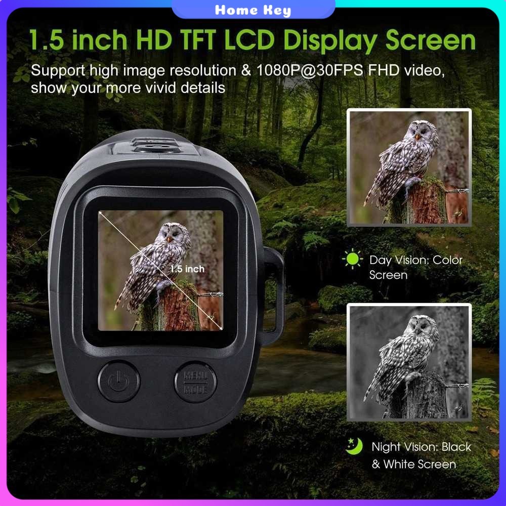 APEXEL Teropong Monokular Digital 1.5 Inch Night Vision - APL-NV007