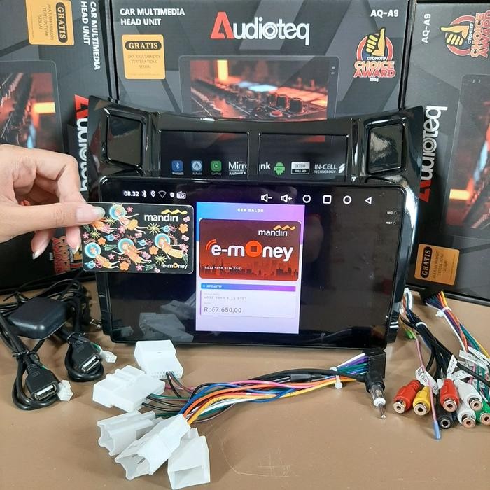 Head Unit Android 9 inch Yaris Bakpao atau Yaris 2006-2012 CVJA