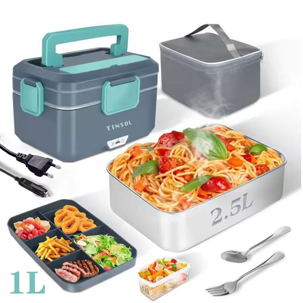 New 3.5L electric heating lunch box 90W food heater leak-proof portable lunch heating box, suitable 