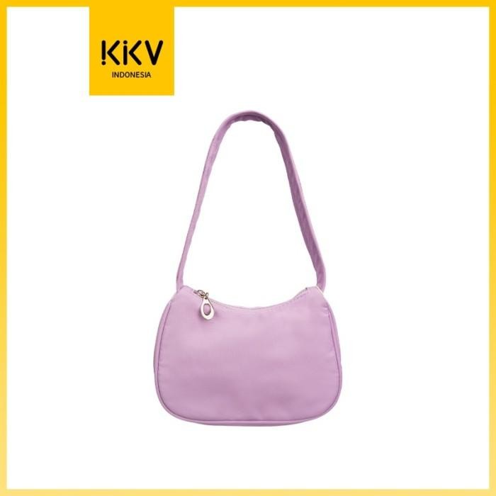 bag store OHSOME MJK Tas Shoulder Bag Wanita Nilon Nylon Underarm Bag - Purple