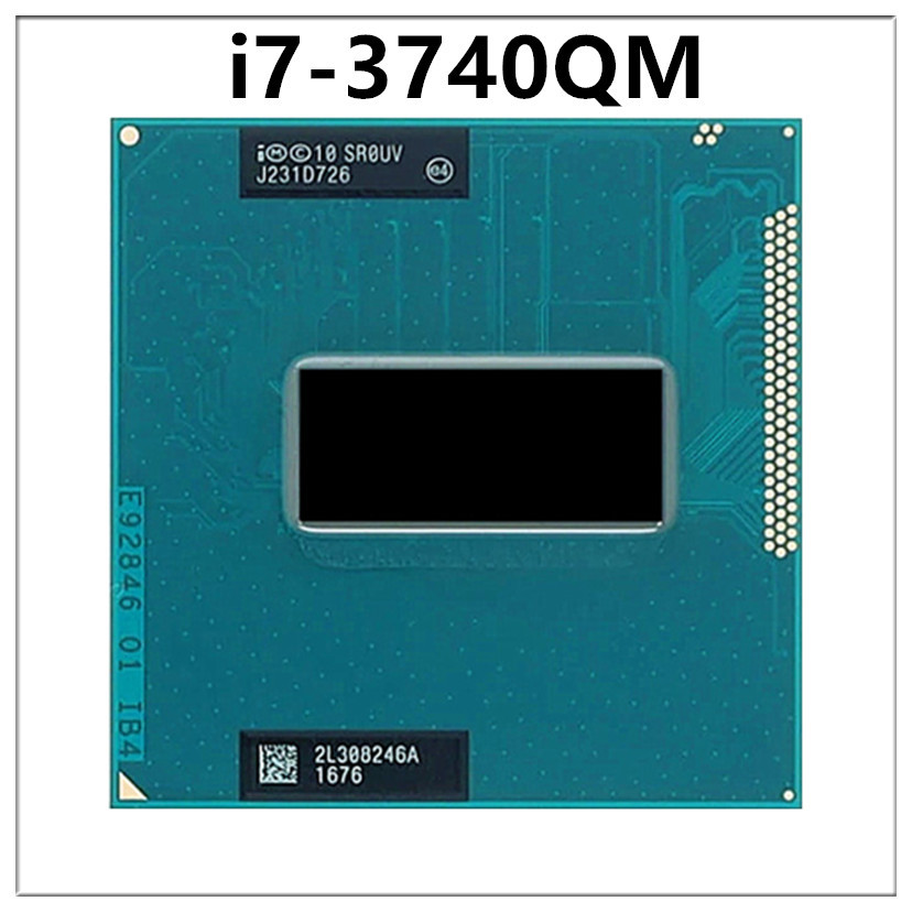 Core i7 3740QM SR0UV 2.7GHz Quad-Core Eight-Thread notebook CPU Laptop Processor i7-3740QM 45W Socke