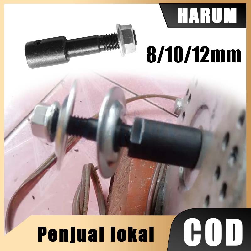 8-12mm Paket Konektor Sambungan As Dinamo 775 Ke Gerinda Adaptor adaptor bor ke gerinda Grinding Whe