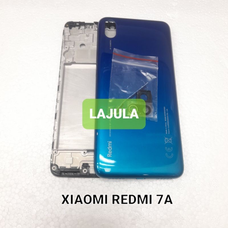 kesing housing casing full set xiaomi redmi 7a frame + backdoor