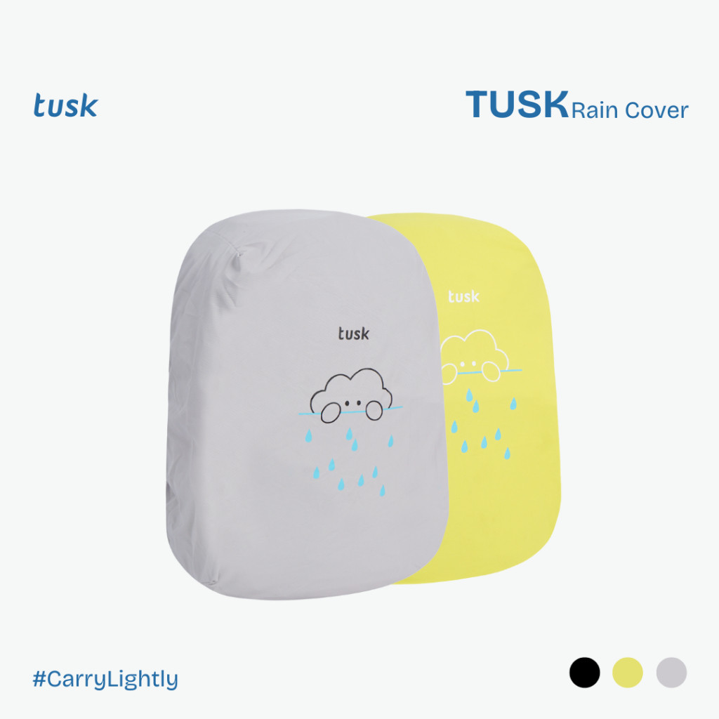 LOISSHOP Tusk Rain Cover Series Muat Tas 25L Pelindung Tas Anti Air Raincoat Cover Bag Sarung Tas Ja